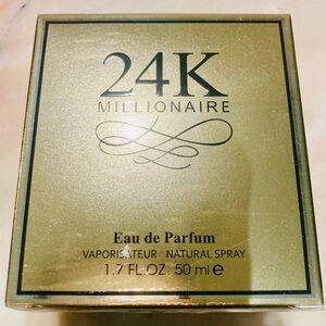 24K MILLIONAIRE Perfume Unisex Eau De Parfum 1.7 fl oz 50 ml.